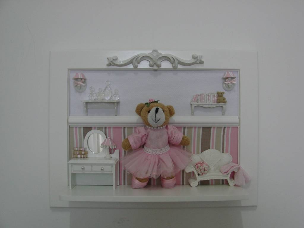 Decoração de Quarto Bebê Feminino em Água Rasa - Decoração Quarto Bebê Feminino