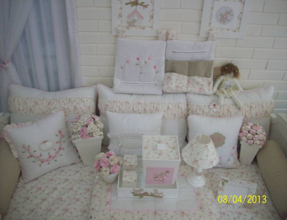 Decorações de Quarto para Bebê Feminino em Ferraz de Vasconcelos - Decoração de Quarto de Bebê Feminino em SP